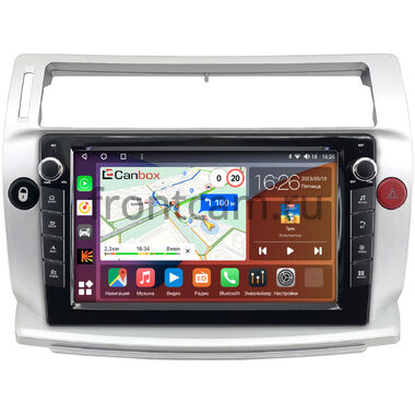 Citroen C4 2004-2011 Canbox H-Line 7824-9-814 на Android 10 (4G-SIM, 6/128, DSP, IPS) С крутилками