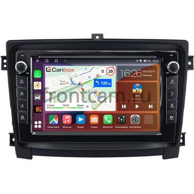 Hawtai Boliger 2011-2020 Canbox H-Line 7826-10-0321 на Android 10 (4G-SIM, 4/32, DSP, QLed) С крутилками