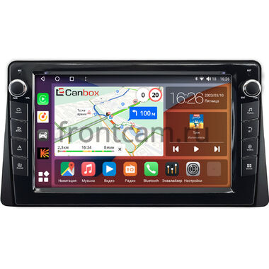 Honda WR-V 2 2023-2025 Canbox H-Line 7826-10-0323 на Android 10 (4G-SIM, 4/32, DSP, QLed) С крутилками