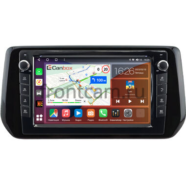 Suzuki Swift 6 2023-2026 (глянцевая)  Canbox H-Line 7826-10-0753 на Android 10 (4G-SIM, 4/32, DSP, QLed) С крутилками