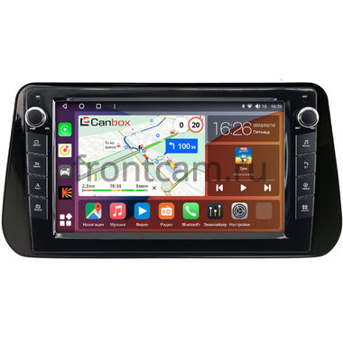 Hyundai Santa Fe 4 2020-2023 Canbox H-Line 7826-10-1309 на Android 10 (4G-SIM, 4/32, DSP, QLed) С крутилками