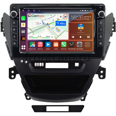 Hyundai Elantra 5 (MD), Avante 5 2010-2015 Canbox H-Line 7826-10-1369 на Android 10 (4G-SIM, 4/32, DSP, QLed) С крутилками