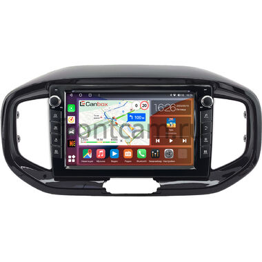 Kia KX1 (2018-2024) (глянцевая) Canbox H-Line 7826-10-1460 на Android 10 (4G-SIM, 4/32, DSP, QLed) С крутилками