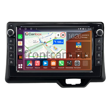Honda N-BOX 3 2023-2026 Canbox H-Line 7826-10-1606 на Android 10 (4G-SIM, 4/32, DSP, QLed) С крутилками