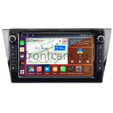 Volkswagen Bora 3 2016-2022 Canbox H-Line 7826-10-2590 на Android 10 (4G-SIM, 4/32, DSP, QLed) С крутилками