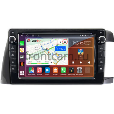 Toyota Wish 2003-2009 (Тип 2) Canbox H-Line 7826-10-TO383T на Android 10 (4G-SIM, 4/32, DSP, QLed) С крутилками