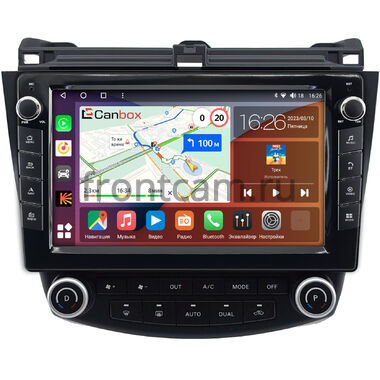 Honda Accord 7 2002-2008 (Тип 1) Canbox H-Line 7826-1073 на Android 10 (4G-SIM, 4/32, DSP, QLed) С крутилками