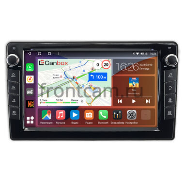 Toyota Kluger (XU20) (2000-2007) (100*200mm, матовая) Canbox H-Line 7827-10-0491 на Android 10 (4G-SIM, 4/64, DSP, QLed) С крутилками