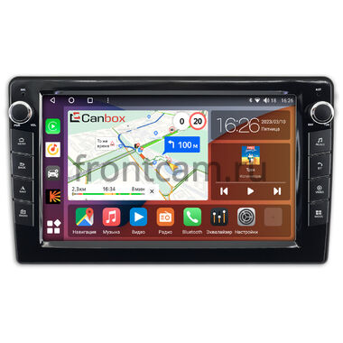 Toyota Coaster 2013-2021 Canbox H-Line 7827-10-1110 на Android 10 (4G-SIM, 4/64, DSP, QLed) С крутилками