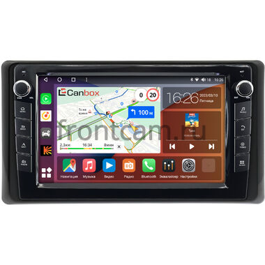 Toyota Raize (2019-2024) (для замены ма-лы 230*130) Canbox H-Line 7827-10-408 на Android 10 (4G-SIM, 4/64, DSP, QLed) С крутилками