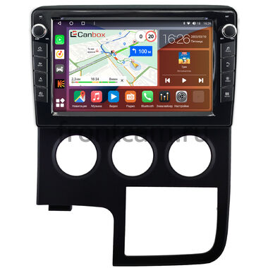 Toyota Hiace (H300) (2019-2026) (руль слева) Canbox H-Line 7828-10-0886 на Android 10 (4G-SIM, 6/128, DSP, QLed) С крутилками