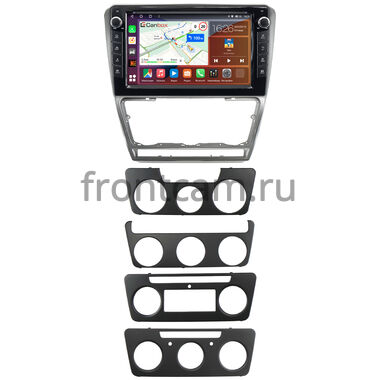 Skoda Octavia A5 2004-2013 (серебро) Canbox H-Line 7828-10-1216 на Android 10 (4G-SIM, 6/128, DSP, QLed) С крутилками
