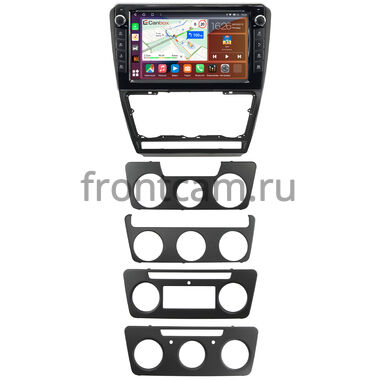 Skoda Octavia A5 2004-2013 (черная, матовая) Canbox H-Line 7828-10-1217 на Android 10 (4G-SIM, 6/128, DSP, QLed) С крутилками