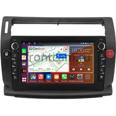 Citroen C4 2004-2011 Canbox H-Line 7832-9-0019 на Android 10 (4G-SIM, 4/32, DSP, IPS) С крутилками