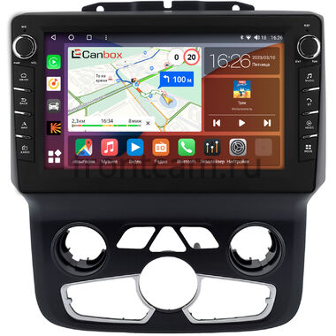 Dodge RAM 4 (DS, DJ) (2013-2023) (с климат-контролем) Canbox H-Line 7832-9-0021 на Android 10 (4G-SIM, 4/32, DSP, IPS) С крутилками