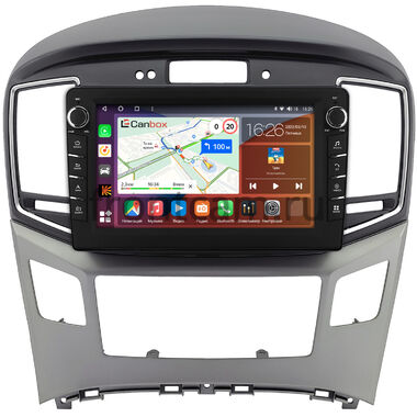 Hyundai H1 2, Grand Starex 2015-2021 (с сохранением часов) Canbox H-Line 7832-9-0144 Android 10 (4G-SIM, 4/32, DSP, IPS) С крутилками