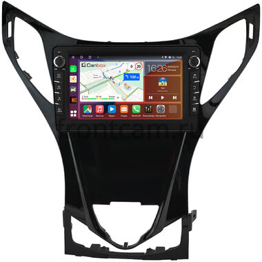 Hyundai Grandeur 5, Azera 2 2011-2016 (глянцевая) Canbox H-Line 7832-9-0837 на Android 10 (4G-SIM, 4/32, DSP, IPS) С крутилками