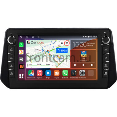 Nissan Sylphy 2019-2024 (глянцевая) Canbox H-Line 7832-9-2320 на Android 10 (4G-SIM, 4/32, DSP, IPS) С крутилками