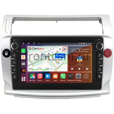 Citroen C4 (2004-2011) Canbox H-Line 7832-9-814 на Android 10 (4G-SIM, 4/32, DSP, IPS) С крутилками