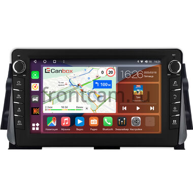 Nissan Micra (K14), Kicks (2016-2024) Canbox H-Line 7833-9-0056 на Android 10 (4G-SIM, 4/64, DSP, IPS) С крутилками