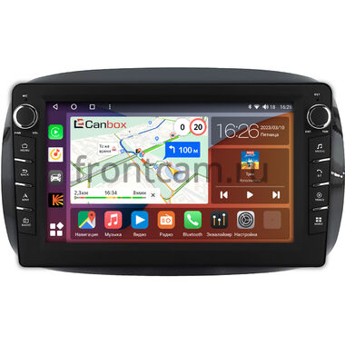 Smart Fortwo 3, Forfour 2 2014-2024 (для авто с цветным экраном) Canbox H-Line 7833-9-0637 на Android 10 (4G-SIM, 4/64, DSP, IPS) С крутилками