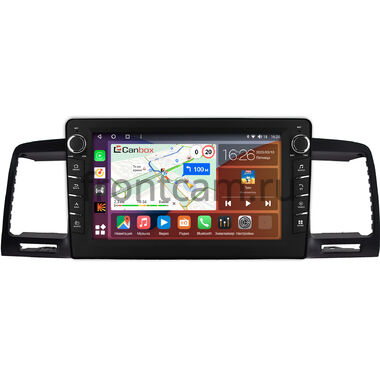 Toyota Corolla (E120/E130) 2003-2007 (правый руль, черная) Canbox H-Line 7833-9-0752 на Android 10 (4G-SIM, 4/64, DSP, IPS) С крутилками