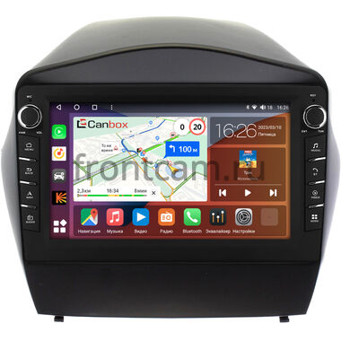Hyundai ix35, Tucson 2 2009-2015 (для авто с камерой) Canbox H-Line 7833-9180 на Android 10 (4G-SIM, 4/64, DSP, IPS) С крутилками