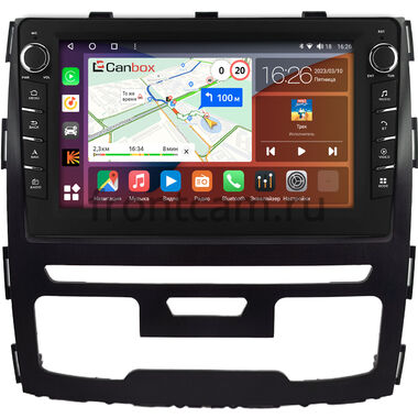 Haval H9 2014-2024 (черная) Canbox H-Line 7834-9-1698 на Android 10 (4G-SIM, 6/128, DSP, IPS) С крутилками