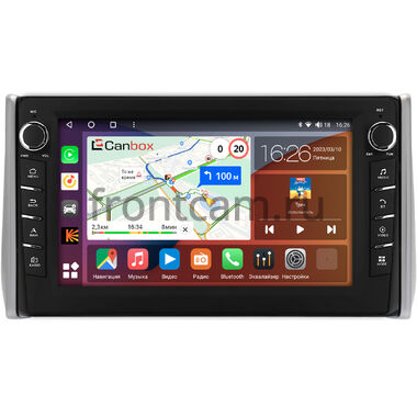 Toyota RAV4 5 (XA50) 2018-2024 (правый руль) Canbox H-Line 7836-10-0341 на Android 10 (4G-SIM, 4/32, DSP, QLed) С крутилками