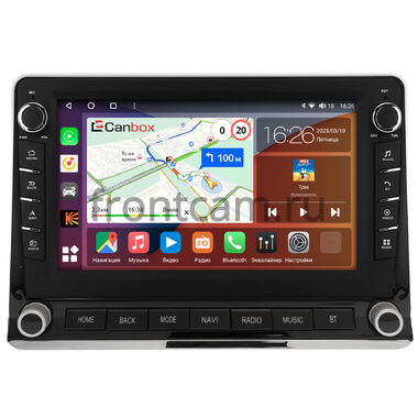 Mitsubishi L200 6 2023-2026 (для авто без монитора) Canbox H-Line 7836-10-1355 на Android 10 (4G-SIM, 4/32, DSP, QLed) С крутилками