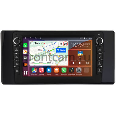 Toyota Land Cruiser 300 (2021-2024) (глянцевая) Canbox H-Line 7836-10-1970 на Android 10 (4G-SIM, 4/32, DSP, QLed) С крутилками