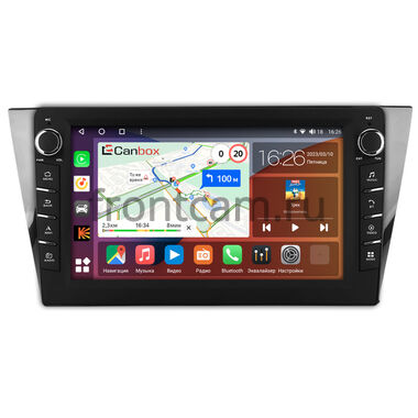 Volkswagen Bora 3 2016-2022 Canbox H-Line 7836-10-2590 на Android 10 (4G-SIM, 4/32, DSP, QLed) С крутилками