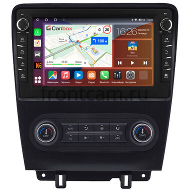 Ford Mustang 5 2009-2014 Canbox H-Line 7836-10-2624 на Android 10 (4G-SIM, 4/32, DSP, QLed) С крутилками