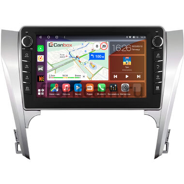 Toyota Camry XV50 (2011-2014) Canbox H-Line 7836-1061 на Android 10 (4G-SIM, 4/32, DSP, QLed) С крутилками (для авто без камеры)