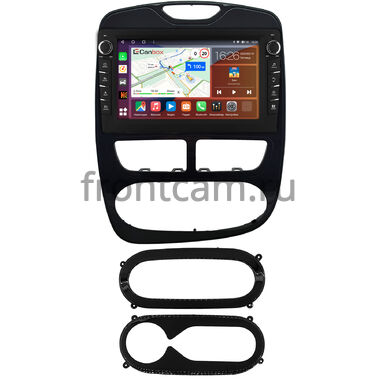 Renault Clio 4 2016-2019 (черная) Canbox H-Line 7837-10-0860 на Android 10 (4G-SIM, 4/64, DSP, QLed) С крутилками