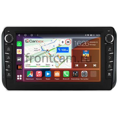 Mitsubishi Xpander 2017-2025 Canbox H-Line 7837-10-1476 на Android 10 (4G-SIM, 4/64, DSP, QLed) С крутилками