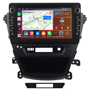 Hyundai Elantra 5 (MD) 2013-2016 (для авто с камерой) Canbox H-Line 7837-10-1503 на Android 10 (4G-SIM, 4/64, DSP, QLed) С крутилками