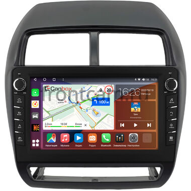 Mitsubishi ASX, Outlander Sport, RVR 3 2016-2024 Canbox H-Line 7837-10-1530 на Android 10 (4G-SIM, 4/64, DSP, QLed) С крутилками