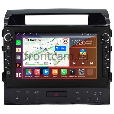 Toyota Land Cruiser 200 2007-2015 для авто с Navi (Тип ABC) Canbox H-Line 7837-10-1745 на Android 10 (4G-SIM, 4/64, DSP, QLed) С крутилками