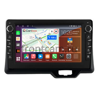 Honda N-BOX 3 2023-2026 Canbox H-Line 7838-10-1606 на Android 10 (4G-SIM, 6/128, DSP, QLed) С крутилками