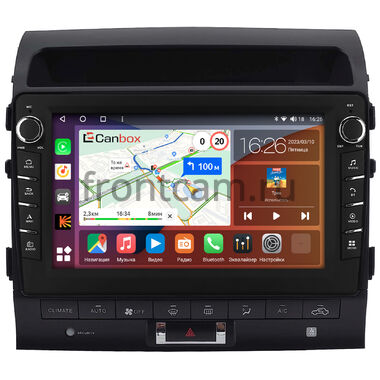 Toyota Land Cruiser 200 2010-2012 (Тип В, canbus LZ) Canbox H-Line 7838-10-2571 на Android 10 (4G-SIM, 6/128, DSP, QLed) С крутилками