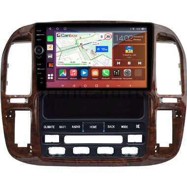 Lexus LX 470 1998-2002 (для авто с цвет. экраном) Canbox H-Line 7842-9-0441 на Android 10 (4G-SIM, 4/32, DSP, QLed)