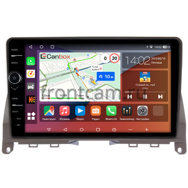 Mercedes-Benz C (w204) 2006-2011 (коричневая) Canbox H-Line 7842-9-0542 на Android 10 (4G-SIM, 4/32, DSP, QLed)