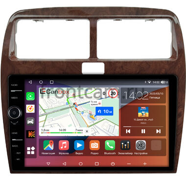 Lexus ES 3 1996-2001 (цвет дерево) Canbox H-Line 7842-9-0618 на Android 10 (4G-SIM, 4/32, DSP, QLed)
