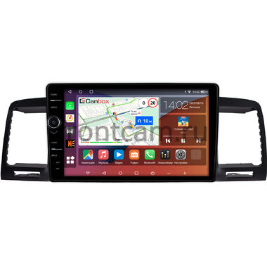 Toyota Corolla (E120/E130) 2003-2007 (правый руль, черная) Canbox H-Line 7842-9-0752 на Android 10 (4G-SIM, 4/32, DSP, QLed)