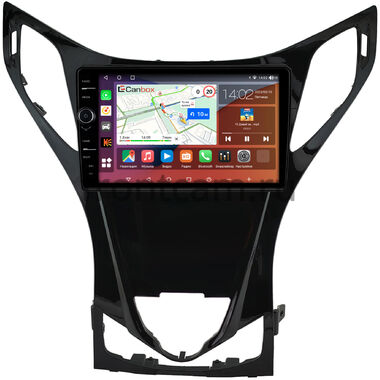Hyundai Grandeur 5, Azera 2 2011-2016 (глянцевая) Canbox H-Line 7842-9-0837 на Android 10 (4G-SIM, 4/32, DSP, QLed)