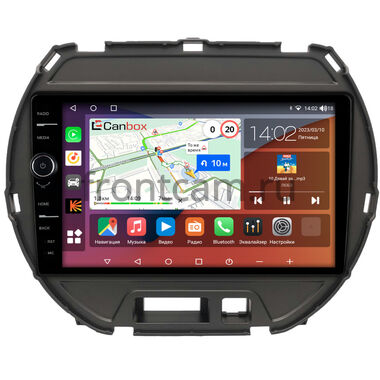 Suzuki Hustler 2 2019-2026 Canbox H-Line 7842-9-1614 на Android 10 (4G-SIM, 4/32, DSP, QLed)