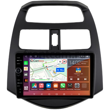 Chevrolet Spark (2009-2016), Spark 3 (M300) (2020-2024) (матовая) Canbox H-Line 7842-9-180 Android 10 (4G-SIM, 4/32, DSP, QLed)