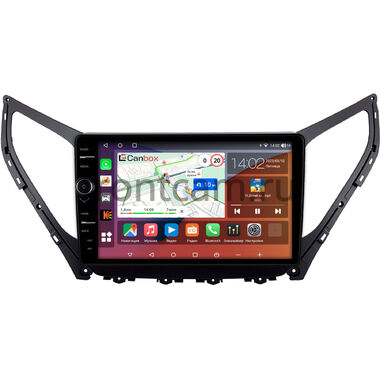 Hyundai Grandeur 5 2014-2016 Canbox H-Line 7842-9-3246 на Android 10 (4G-SIM, 4/32, DSP, QLed)