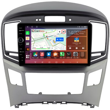 Hyundai H1 2, Grand Starex (2015-2021) (с сохранением часов) Canbox H-Line 7843-9-0144 Android 10 (4G-SIM, 4/64, DSP, QLed)